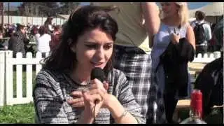 Blood Red Shoes interview at Reading Festival 2012