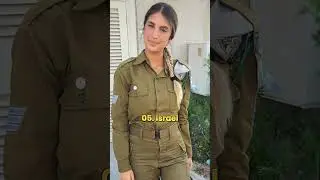 Top 10 most beautiful female soldier uniform in the world 