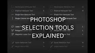 Adobe Photoshop Selection Tools tutorial | Urdu/हिन्दी