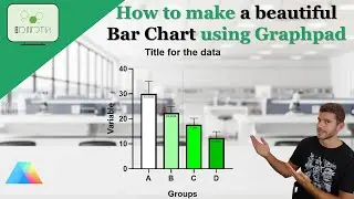 How to create a Beautiful Bar Chart using Graphpad Prism 