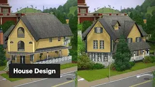 Renovating Americana in Sunset Valley • The Sims 3 House Design [Speed Build]