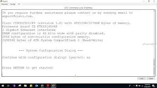 How to Enter Global Configuration Mode Cisco   Using Setup Mode to Configure