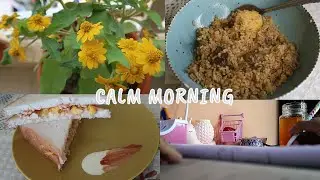 calm and productive morning study routine | study vlog 19