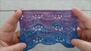 2 Şiş ❤ Dalgalı Örgü Modeli ❤ Nasıl Yapılır ❤ 2 Needle Wavy Knitting Model