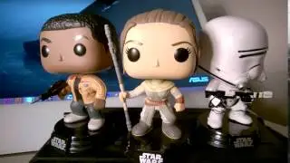 Funko POP! Star Wars 7 VII - The Force Awakens - Rey Finn First Order Flametrooper - Metronaut