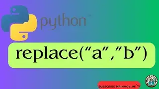 replace function in python