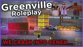 CRAZY POLICE CHASE (GAS STATION EXPLODES) PT.2!! | Greenville Roleplay ROBLOX