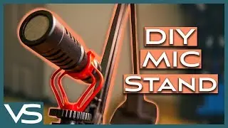 DIY Microphone Desk Stand - In Depth Tutorial