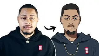 I animated myself ANIME STYLE!