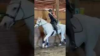100lbs on a horse first try