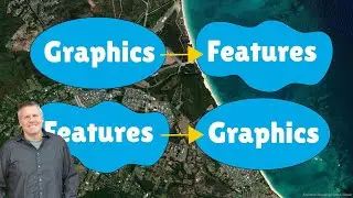 What's New in ArcGIS Pro 2.9 - Features to Graphics and Graphics to Features.