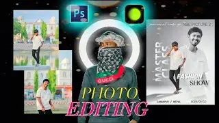 Fashion poster design photo editing | NBE picture2.