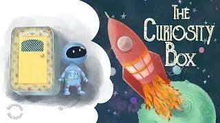 PROCREATE ANIMATION 🌟  The Curiosity Box :: SpaceMint l Drawing on iPad Pro