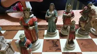 Sfida a scacchi con i miei figli...