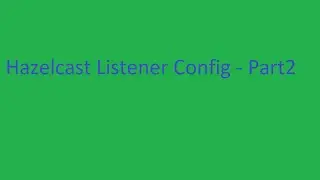 Hazelcast ListenerConfig