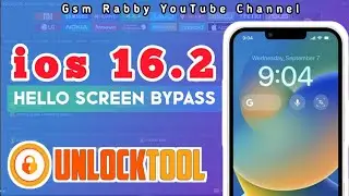 Ios 16.2 iclous bypass with unlocktool hello screen 100% free by Mcc