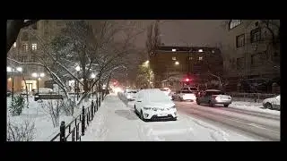 Снегопад, Махачкала. Январь 2023