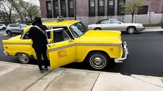 Checker Marathon NYC Taxi. Mint . Walk around . 