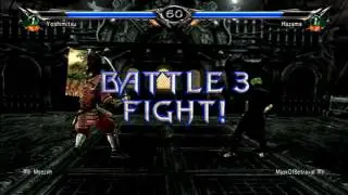 Soul Calibur V Moezph(yoshimitsu) VS MaskOfBetrayal(Dampierre Style)