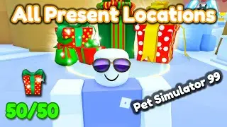 All 50 Present Locations Pet Simulator 99