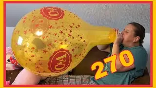 270 - Yvy b2p a huge crystal C&A Qualatex balloon