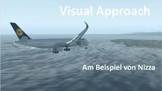 Visual Approach am Beispiel von Nizza