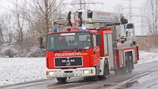 Alarm&Ausfahrt| Werkfeuerwehr VSU Böhlen + Werkfeuerwehr MIBRAG & Freiwillige Feuerwehren zur Übung