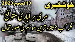 Murree live | murree snow update | murree nathia Gali snowfall 2023 | snowfall perceptions in murree