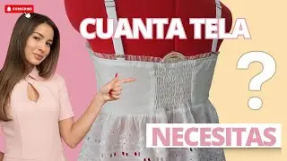 ¿Cuánta tela necesitas para coser con hilo elástico de bobina? Taller en VIVO