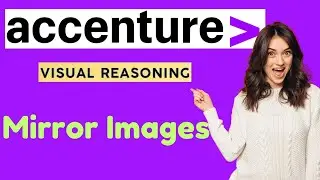 Accenture | Written Test |2025 | Abstract Reasoning | MY3 | Mirror Images | #reasoning | Hk sir 🔥🔥
