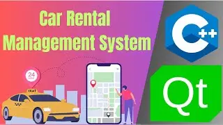 Qt Creator Projects: Car Rental Management Project tutorial with Qt C++
