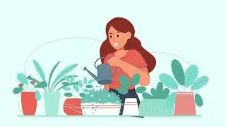 Gardening Animation Scene Pack | After Effects | After Effects project