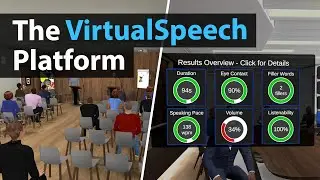 The VirtualSpeech Platform - Training with VR & AI