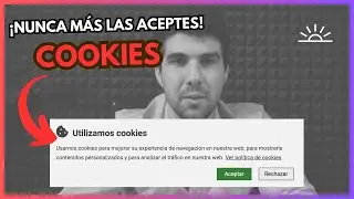 Nunca más aceptarás LAS COOKIES! 😱  después de saber...
