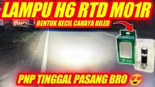 RTD M01R - LAMPU UTAMA H6 RASA BILED !