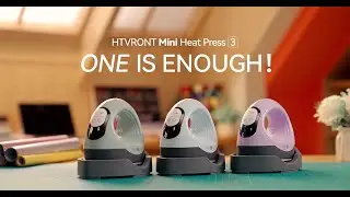 Enjoy Your Craft Life – One HTVRONT Mini Heat Press 3 Is Enough!