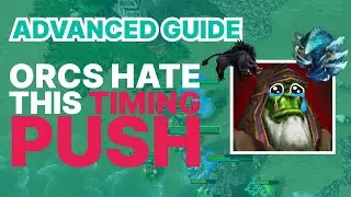 Advanced Guide: Try this Timing Push vs Orc (Map: "Shallow Grave") | Warcraft 3 | Human | Tutorial