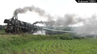 [TRAŤOVKA] Štokr 556 0506 + Němka 555 0153, Nové Strašecí, 20.6.2015