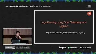Logs Parsing Using OpenTelemetry and SigNoz | Nityananda Gohain | IndiaFOSS 3.0 | FOSS United