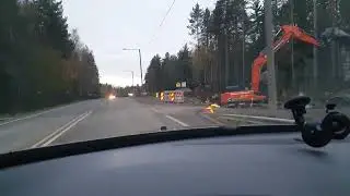 Södiksen lähellä jotain tieremppaa
