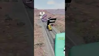 ALL SIZE ALPHABET LORE VS Cement Truck #shorts