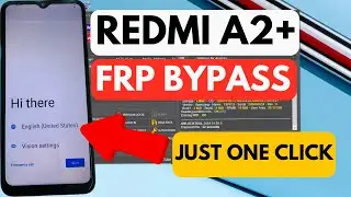 Redmi A2+ Frp Bypass unlock tool 2023!