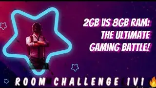 My friend challenge me 1v1 room m416 | 2GB ram | 8GB ram 😔 | TDM gameplay | BGMI