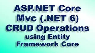 #21 Add ApplicationDbContext  ASP NET MVC CRUD Operations  ASP NET Core MVC Course