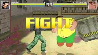mugen-Claude Speed (me) vs Peter Griffin