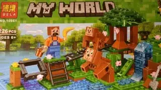 Обзор конструктора Minecraft 10961 