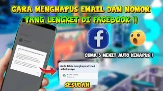Cara Menghapus Email & Nomor Yang Lengket di Facebook Tidak Bisa Dihapus Terbaru