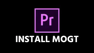 How To Install Motion Graphics Templates From Motion Array Into Premiere Pro