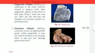 NS 1S: Lesson 6.1 Rock-Forming Minerals 🏞️ (Part 2)