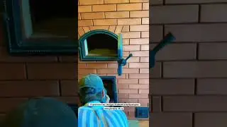 Строительство и завершение / Кладка Хлебной печи из кирпича Кузнецова / www.pechnoy-dk.ru / #shorts